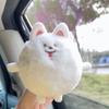 Animal Samoyed Plush Keyring Put Tongue Samoyed Doll Plush Keychain  Kid Girl Boy