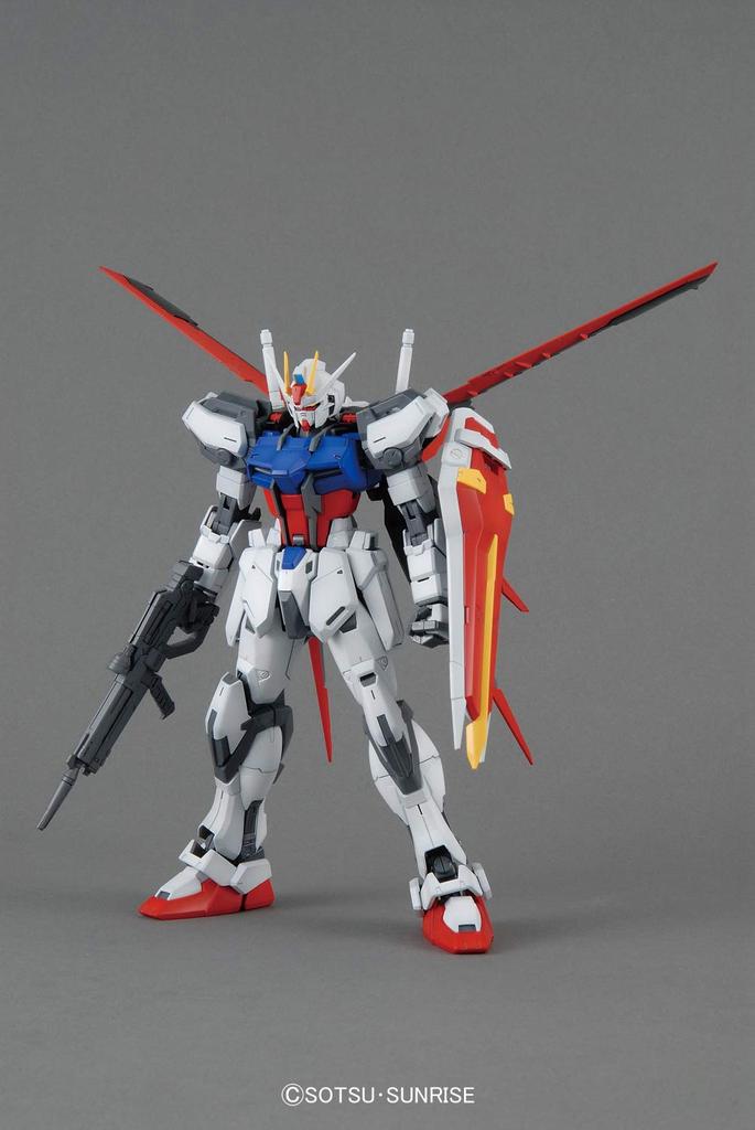 Gundam MG Mobile Suit Gundam SEED Ale Strike Пластиковая модель Gundam масштаба Ver.RM 1/100 с цветовой кодировкой