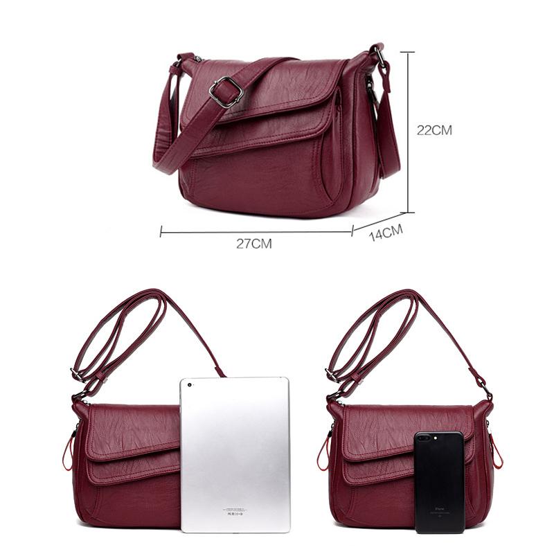 2022 летняя новая роскошная женская сумка из мягкой кожи, сумка через плечо, женская модная универсальная сумка-мессенджер на одно плечо большой вместительности