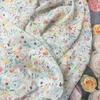 1 ярд Новый стиль Высококачественная рамиевая ткань цветная Печать tissu Модная ткань для платья-халата для шитья