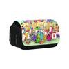 Numberblocks Double Layer Pencil Bag With Spacious Design For Classroom Use