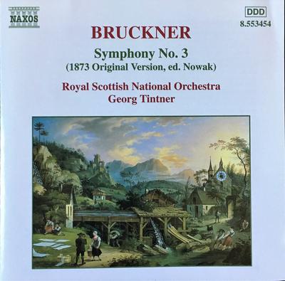 CD АНТОН БРУКНЕР РОЯЛ ШОТЛАНДСКИЙ НАЦ Симфония №. 3 1873 Оригинальная Версия 8553454 Naxos 2013 Япония ObiКлассика Б/У