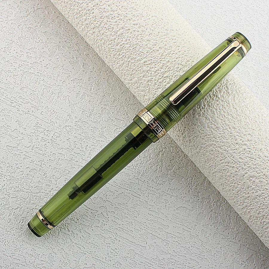 Перьевая ручка Jinhao 82 Акриловая ручка для чернил Вращающаяся Золотое перо EF Элегантные Деловые Офисные Школьные принадлежности Пишущая ручка Канцелярские товары