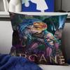 Игра Arcane Legends Джинк Основные Персонажи Арт Подушка Подарки Домашний Офис Мебель Спальня Диван Автомобильная Подушка Чехол 45x45см