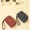 Three Layer Nylon Coin Purse  Portable Wallet Women Men Waterproof Money Bags