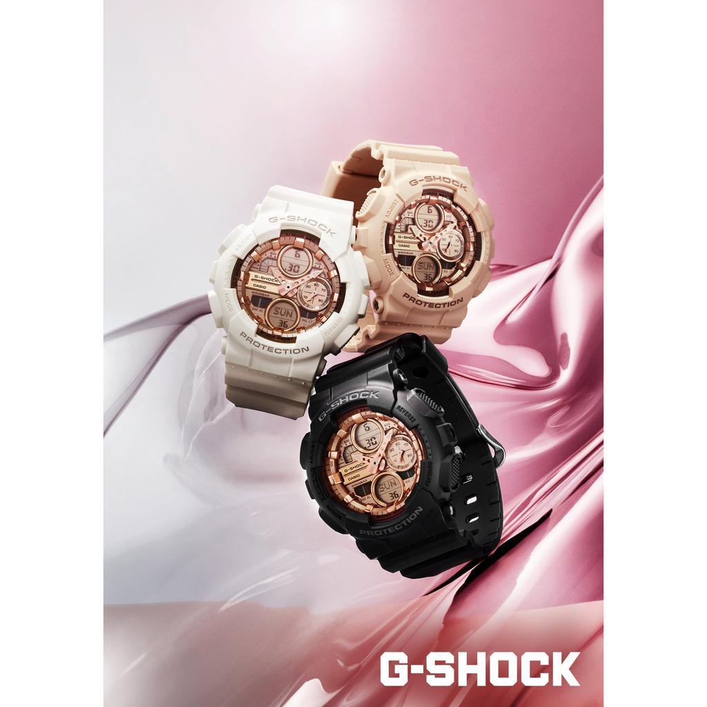Casio Женские часы G-Shock GMA-S140PG-4AJF Розовые Экологичный материал Япония Оригинал