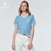 Женская поло-футболка HAZZYS с цветовыми блоками