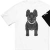 New Korean Clothing  Fighting Dog Shortsleeved Tshirt For Unisex And Unisex Couple Style Cotton Tshirt