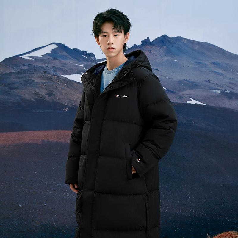 Champion Down Jackets Unisex Hooded Thickened Down Coat U4DDJSM025
