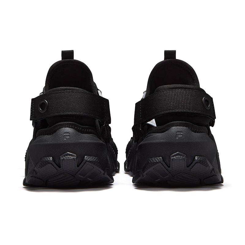 Fila Fusion Сандалии Exocet Горные Повседневные Удобные Дышащие Прочные Упругие Водные Сандалии Женские Черный Серый T12W521704FBL