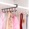 Traceless Nail-Free Storage Hooks for Cabinets and Wardrobes