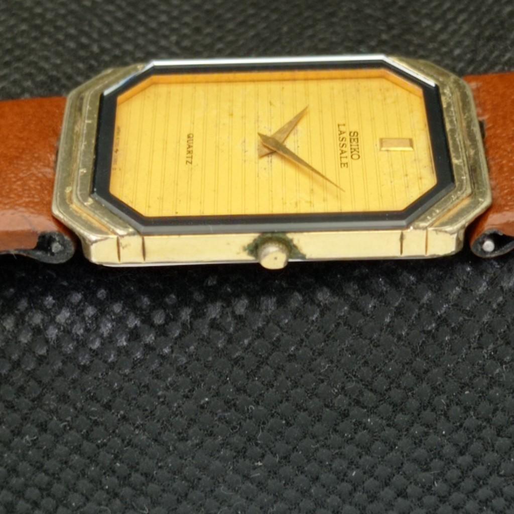 Б/У ВИНТАЖНЫЕ КВАРЦЕВЫЕ МУЖСКИЕ ЧАСЫ SEIKO LASSALE ЯПОНИЯ 584a-a307439-9