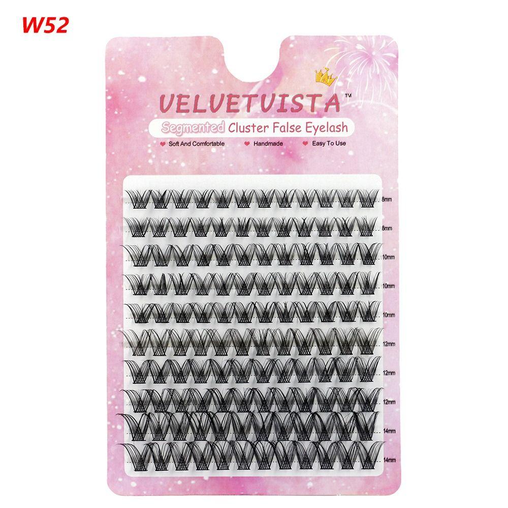 Natural Look 120/144/240 Pcs Lash Clusters DIY Eyelash Extension Kit for Beginners
