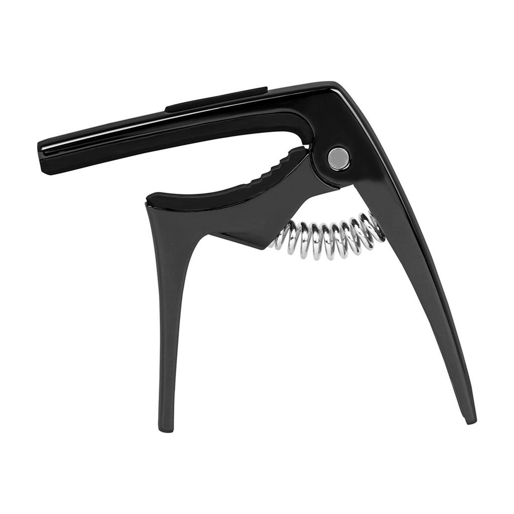 Guitar Capo Adjustable Guitar Capo Tuning Tone Clip with 3 Guitar Plectrums for Acoustic Electric Guitar Bass Ukulele