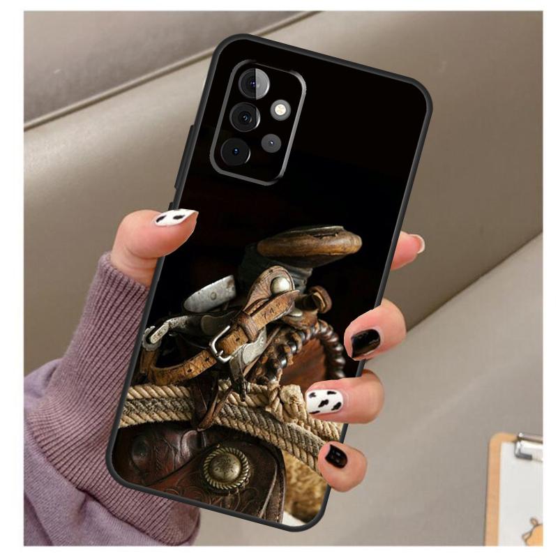 Cowboy Case For Samsung Galaxy A34 A54 A14 A24 A53 A33 A23 A13 A15 A25 A52 A32 A22 A12 A51 A71