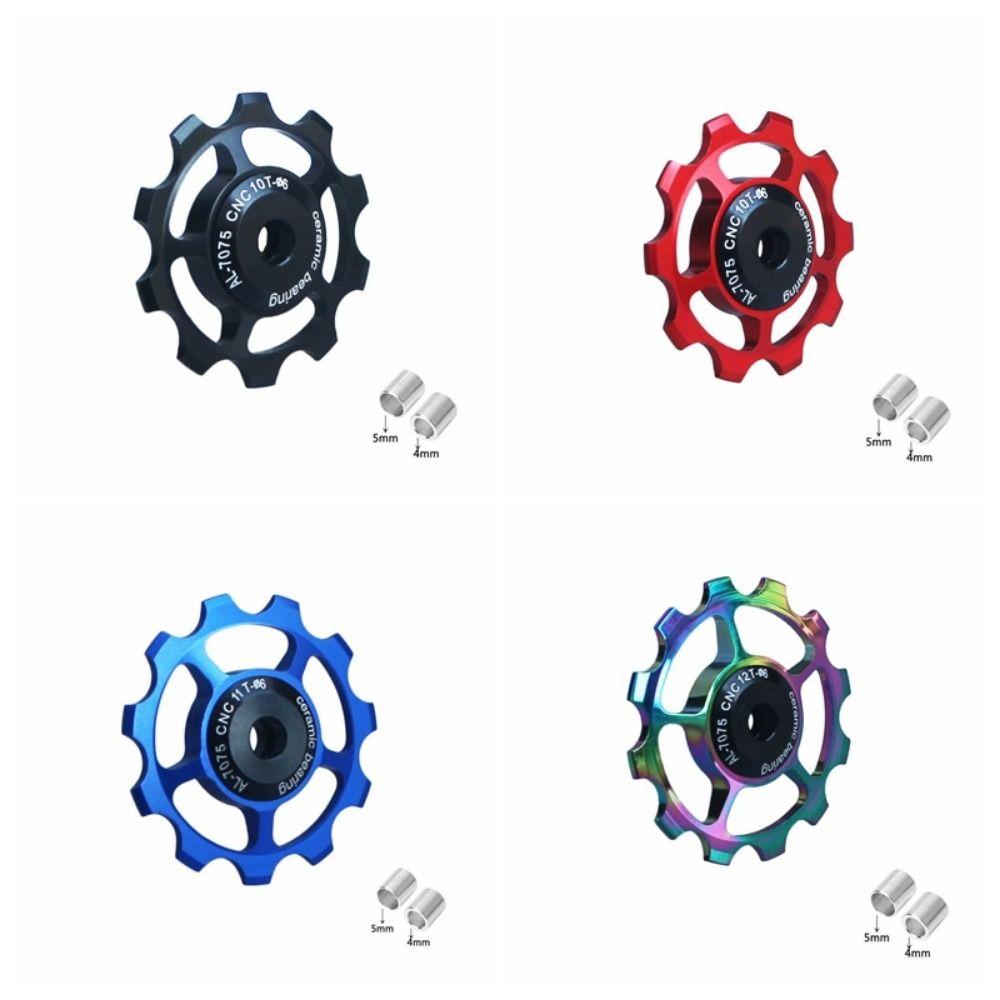 Derailleur Bike Rear Derailleur Bike Jockey Wheel Bicycle Rear Pulley Bike Ceramic Bearing Guide