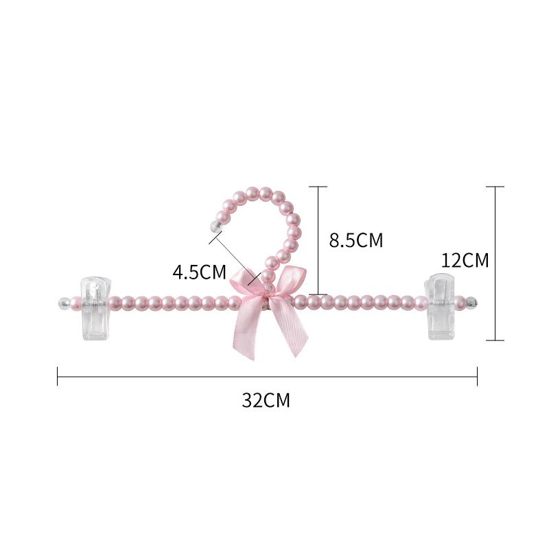 1/2 шт. вешалки для одежды с жемчужными бусинами, элегантная вешалка для свадебных платьев и брюк, органайзер для хранения пальто в шкафу, стандартные вешалки