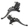 1pcs Motorcycle Left / Right Upper Front /Rear Brake Pump Hydraulic Clutch Pump with Handle Parking Lock for 150cc 250cc
