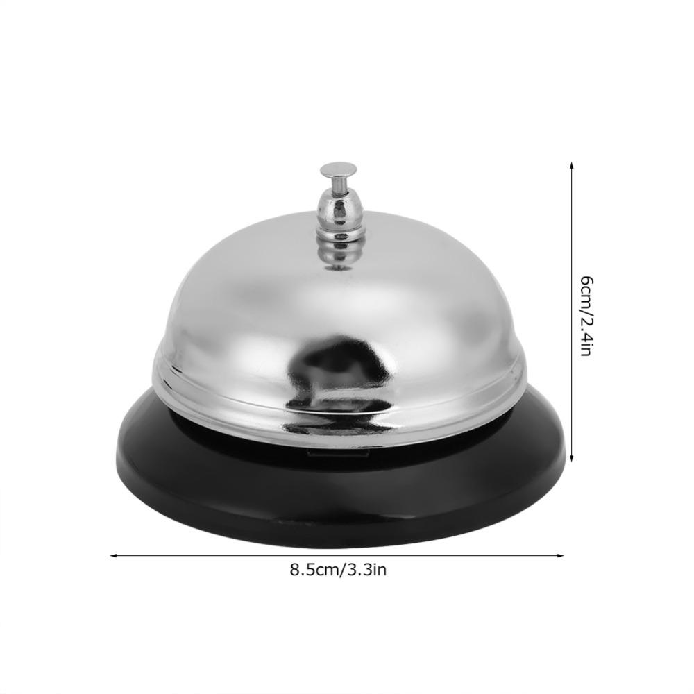 3pcs Stainless Steel Service Call Bell Loud Clear Sound Reception Service Bell Hotel