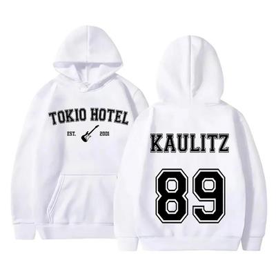 Женская толстовка с капюшоном Tokio Hotel Rock Band Rapper Kaulitz 89 с принтом, осенняя женская толстовка с капюшоном, повседневный пуловер большого размера, одежда унисекс