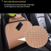 SEAMETAL Leather Front Car Seat Cover Cushion Non Slide Breathable Auto Protector Mat Pad Four Seasons Universal For Car Suv Van