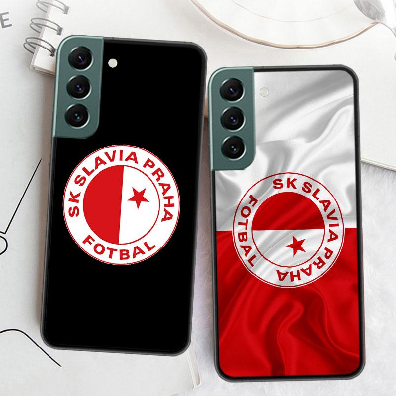Sk Slavia Praha Czech Republic Phone Case For Samsung A16 A26 A36 A56 Galaxy A02S A12 A52S A13 A23 A33 A53 A54 A34 A24 A14 A22 A