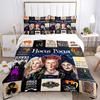 Hocus Pocus Spell Collage Print 3Pcs Bedding Setduvet Cover With 2 Bedropillowcase Home Birthday Gift