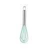 Silicone Handle Stainless Steel Egg Beater & Whisk Baking Tool