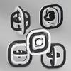 Новые Фиджет-игрушки 3D Флип Спиннер для пальцев Гироскоп для кончиков пальцев Аутизм Снятие стресса СДВГ Дети Ручной топ Дети Ребенок Взрослый Сенсорные подарки