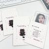 10Pcs Korean INS Kawaii Black Cat Card Envelope Bag Kpop Idol 3-inch Photocard Holder Girl Packing DIY Decor Pink Package Pocket