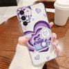 Чехол с принтом 'Любовные Сердечки' Для Samsung S26 Ultra S25 FE S24 S23 S22 Plus S21 A15 A25 A35 A55 A16 A26 A36 A56 A17 A37 A57 5G Прозрачный Мягкий Чехол из ТПУ