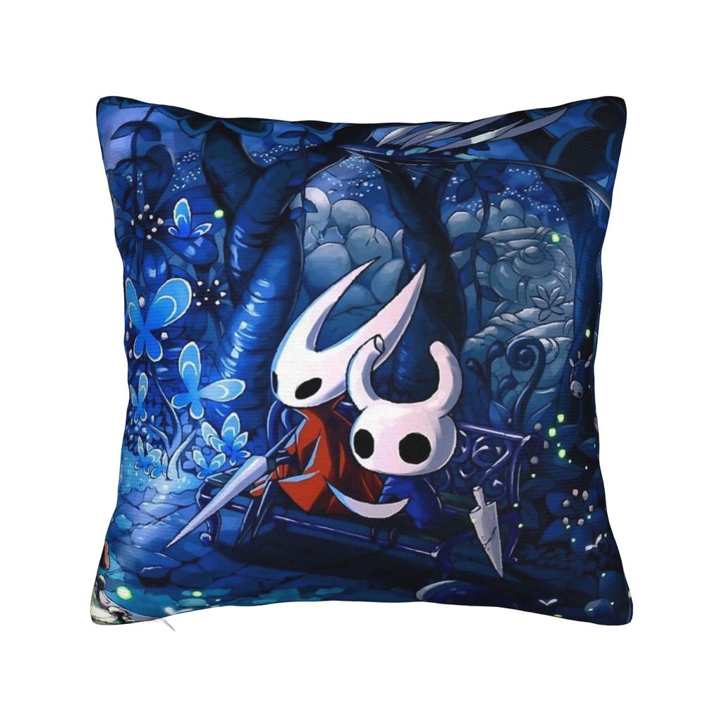 Чехлы на квадратные подушки Hollow Knight Полиэстер Автомобильный Чехол для подушки Экшен-приключение Креативный Декор Чехол для подушки 4545