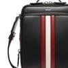 Bally Mythos Металлические Аксессуары из Палладия Сумка Через Плечо из Переработанной Коровьей Кожи Мужские Сумки Черный 6308448