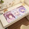 Коврик для мыши Anime NNekoparaES Нескользящий Заблокированный Край DeskMat Аксессуары для ПК Ноутбука Резиновый Офисная Клавиатура Большой Игровой Ковер XXL