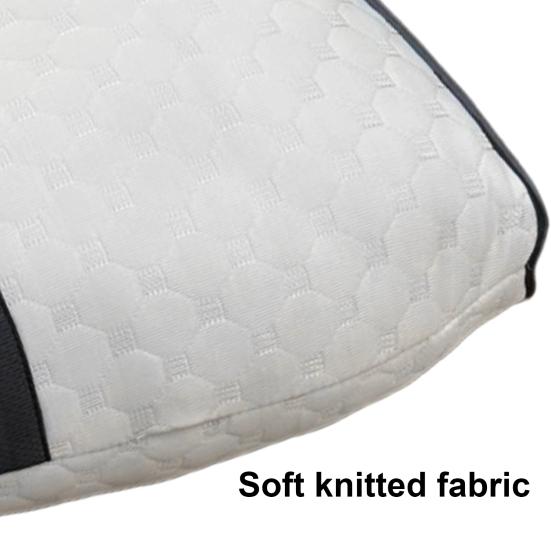 Sleeping Pillow Fast Rebound Neck-Guard Relieve Fatigue Convenient Soft Texture Cervical Pillow Bed Necessary