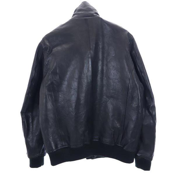 AVIREX Куртка из овчины M Серия Black Овчина Мужская Б/У