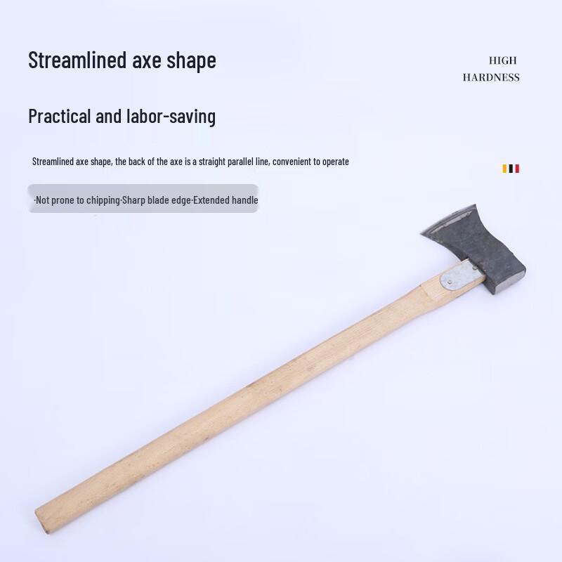 Extended Handle Wood Felling Axe