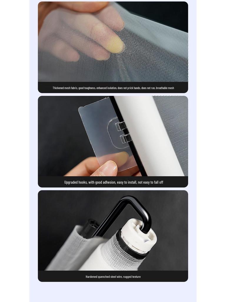 Punch-Free Retractable Pet Barrier: Dog & Cat Isolation Fence