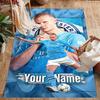 Haaland (81) Customizable Name Floor Rug Office Rug Perfect for Bedrooms Decorate room Game Room Balcony Antislip Carpet Office home decor