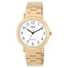 Montre - Q&Q - Homme Doré Métal - 41 mm - Bracelet acier inoxydable doré - Quartz Miyota 2035
