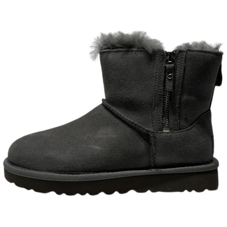 UGG Короткие женские зимние ботинки, угольно-серые 1118853-CHRC