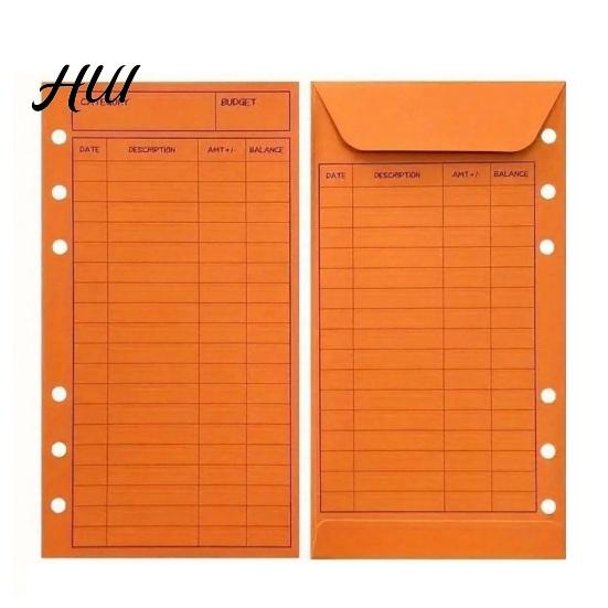 Cash Savings Envelopes 1 Set 12 Colors Budget Envelope Binder, Organizer for Management Budgeting, A6 6-Ring Money Planner Binder Saving Tracking