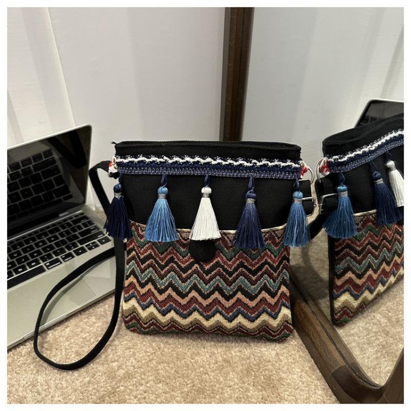 Женская сумка на одно плечо в этническом стиле Модная женская сумка через плечо