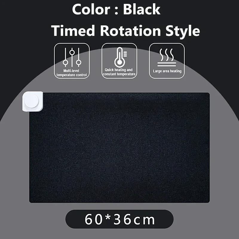 Intelligent Electric Heating Mouse Pad Winter Hand Warmer Computer Desk Heated Mat Office Desk Warming Pad Keyboard Table Mat