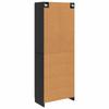 Cabinet Set 2 pcs Black Particleboard