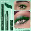 8-цветная тушь для ресниц Ultra Length Volume Colorful Mascara Стойкая водостойкая тушь для ресниц, не размазывается, идеально подходит для вечеринки, Хэллоуина, сценического макияжа