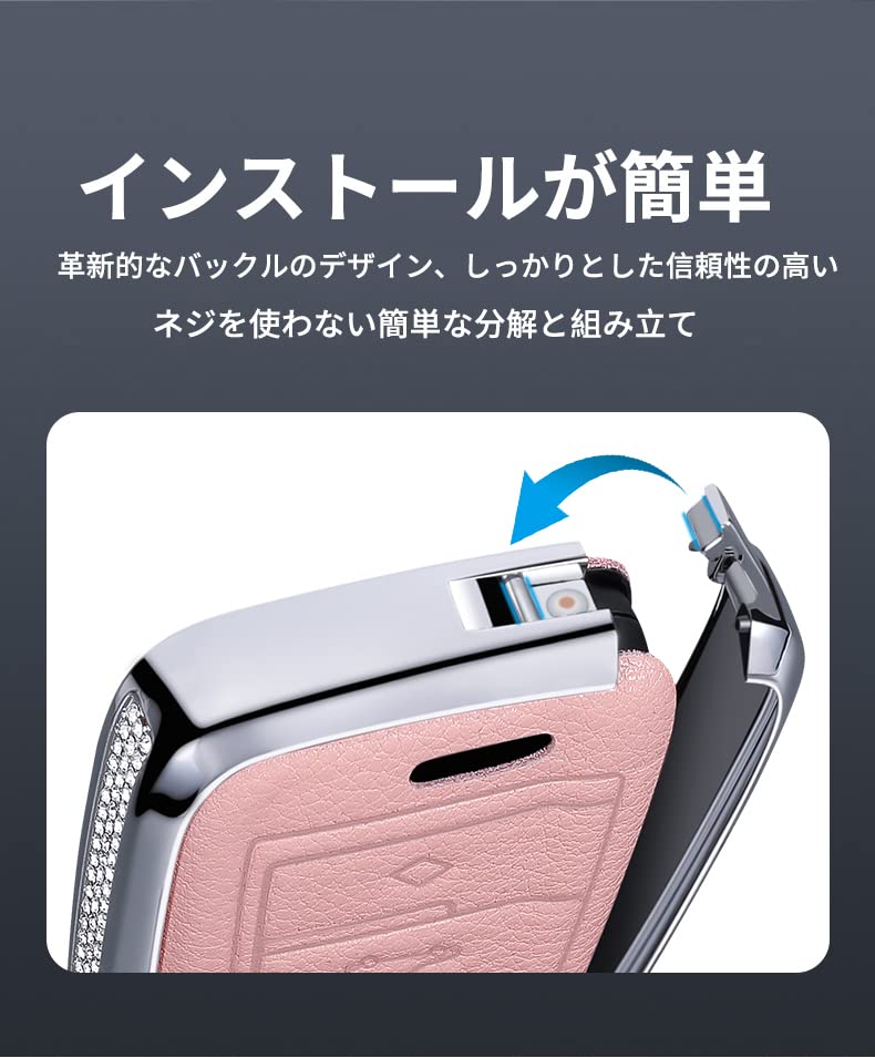 [TECART] Чехол для ключа Mercedes, Крышка для ключа, Брелок для ключей Mercedes, Чехол для смарт-ключа, Mercedes-Benz S-Class W223,