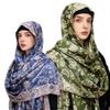 Fashion Autumn Colorful Cashmere Scarf Shawl for Women Pashmina Floral Wrap Female Thick Blanket Soft Bufanda Kerchief