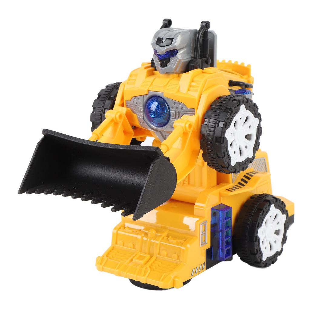 Игрушка бульдозер строительный электрический универсальный автоматический трансформирующийся бульдозер игрушка инженерная машина