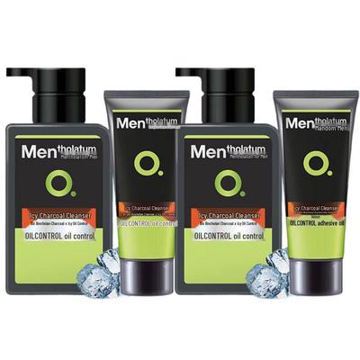 Mentholatum Мужская Охлаждающая Пенка для Умывания с Активированным Углем